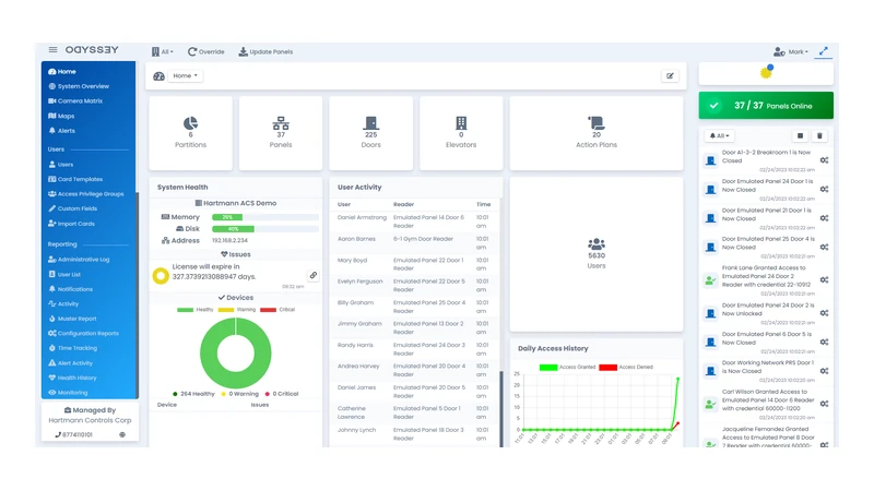 Odyssey Software (Enterprise) (Odyssey enterprise access control software)