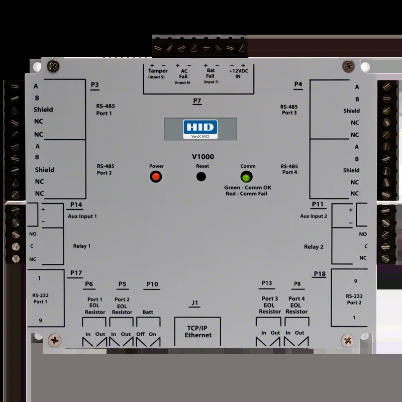 Mercury-Based Controllers (OEM) (HID VertX V1000/V2000)
