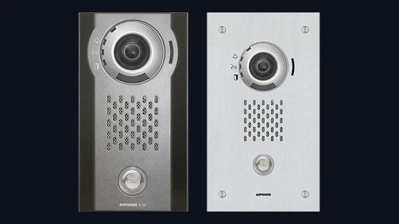 Aiphone IX-DV and IX-DVF IP video door stations