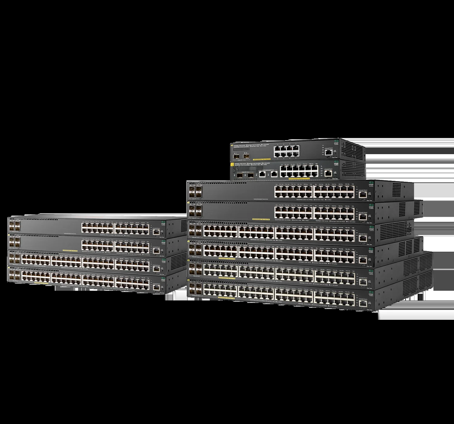 Aruba Switch (ProVision legacy) (2930F-24G-PoE+)