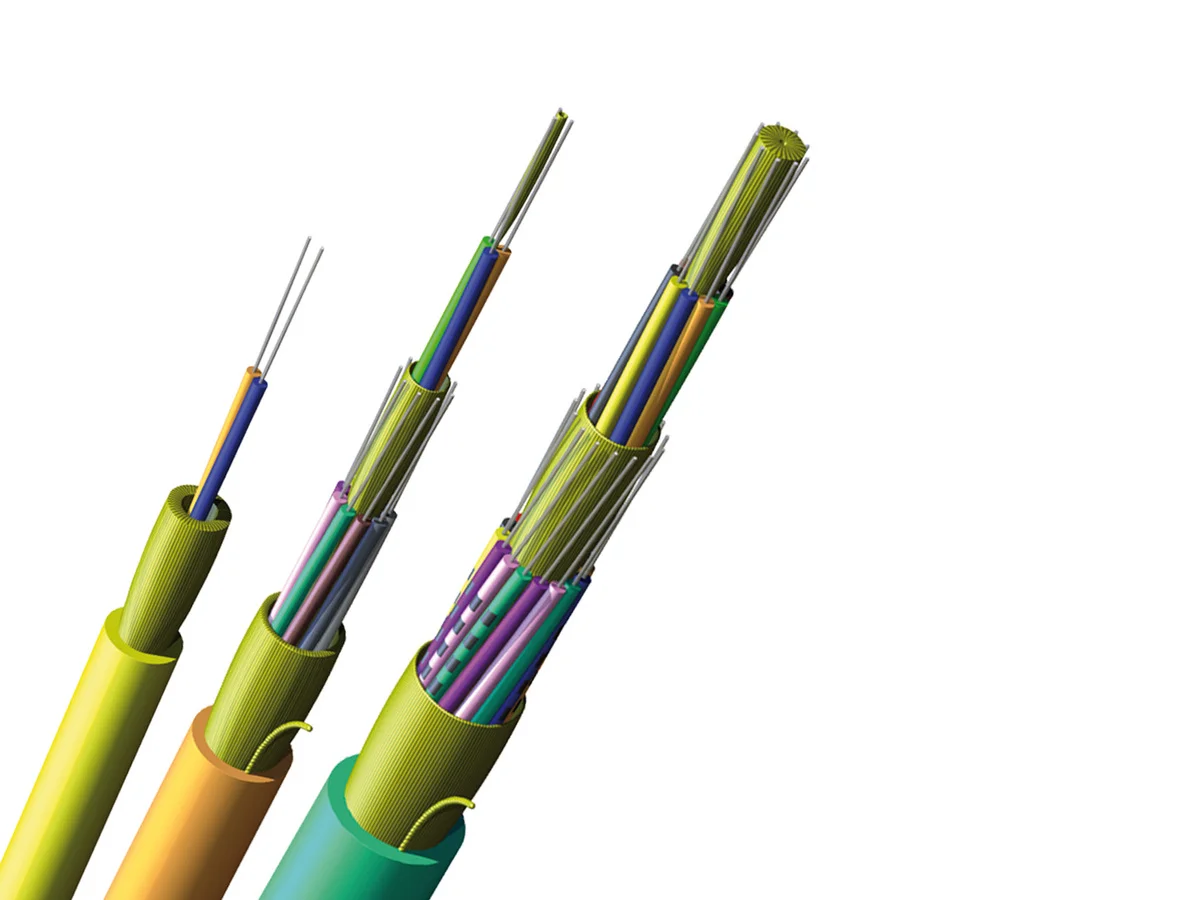 OM3 10G backbone (Common manufacturers: Corning)