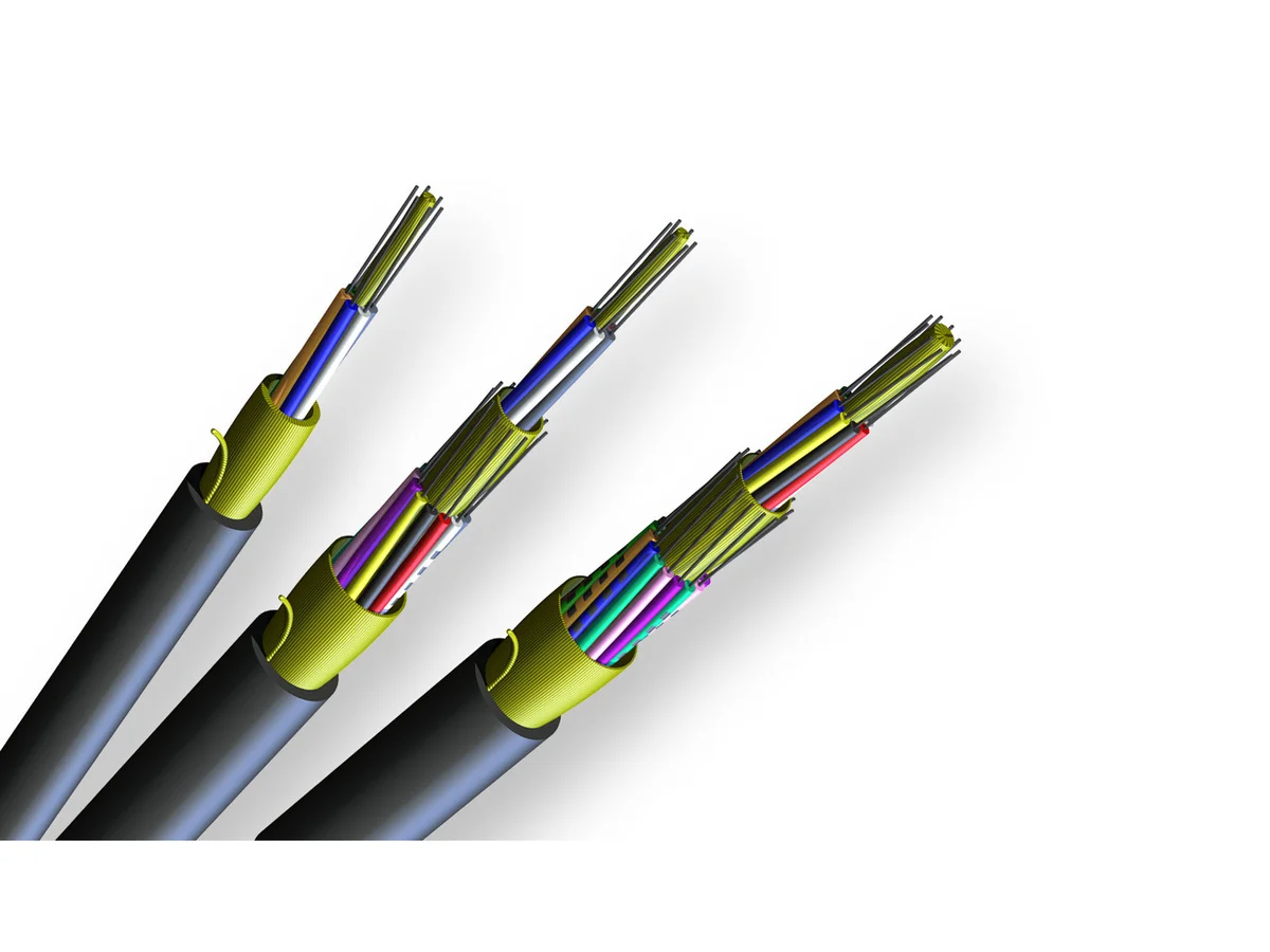 Outdoor singlemode fiber cable